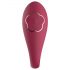 Raytech Rose - vibrador para parejas, recargable e impermeable (rojo)