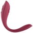 Raytech Rose - vibrador para parejas, recargable e impermeable (rojo)