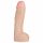 Doc Johnson Vac-U-Lock Hung 12 - Dildo realista con testículos (natural)