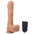 Doc Johnson Mini F-Machine Uncut - Vibrador Empujón a Control Remoto (Natural)