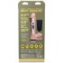 Doc Johnson Mini F-Machine Uncut - Vibrador Empujón a Control Remoto (Natural)