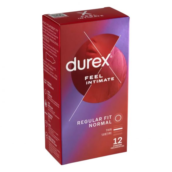 Durex Feel Intimate - condones ultra finos (12 uds.)