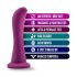 Temptasia Bellatrix - Dildo con base (lila)