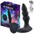 AfterDark - masajeador prostático vibrador (negro)