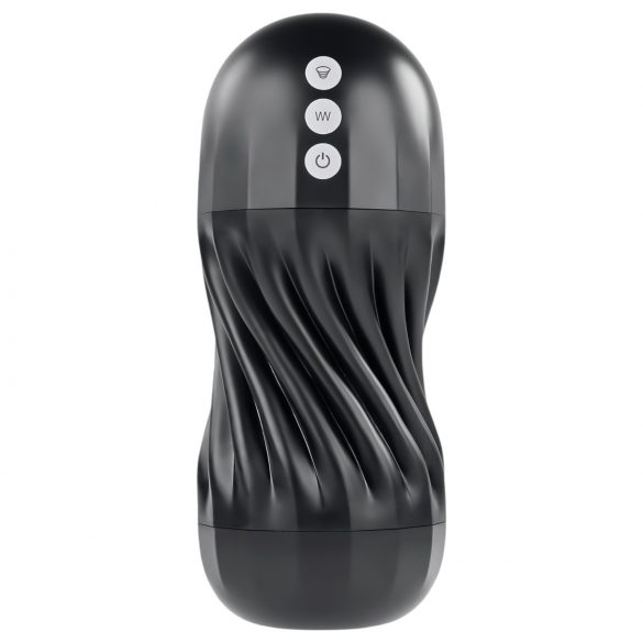 Playboy Solo Stroker - masturbador negro recargable