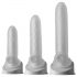 Fat Boy Micro Ribbed - funda pene (15cm) - blanco leche