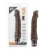 Vibrador realista Dr. Skin No.6 - marrón