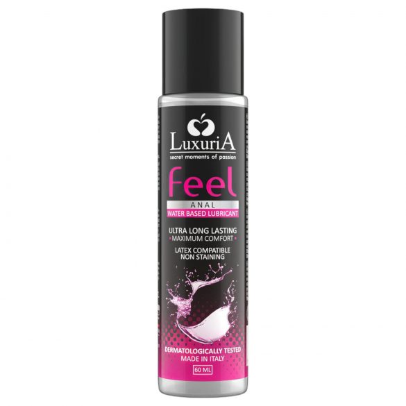 Lubricante anal LuxuriA Feel - 60ml sensualidad líquida