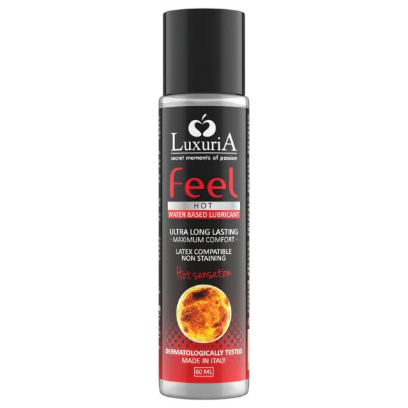 Lubricante LuxuriA Feel Hot efecto calor (60ml)