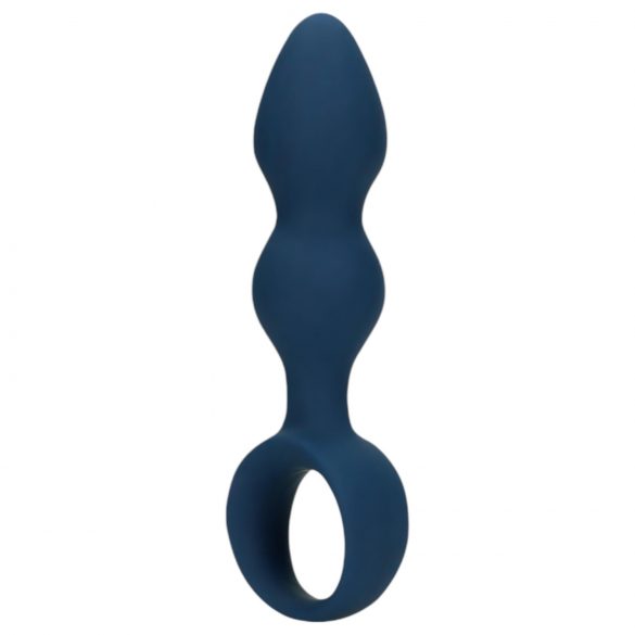 Loveline - Anillo de agarre con plug anal - pequeño (azul)