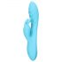 Loveline - vibrador azul a prueba de agua con conejo