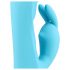 Loveline - vibrador azul a prueba de agua con conejo