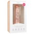 Dildo realista con ventosa 15,5 cm - natural