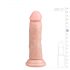 Dildo realista con ventosa 15,5 cm - natural