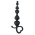 EasyToys - Dildo anal con perlas (negro)