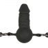 Easytoys - Mordaza con dildo interno (negro)