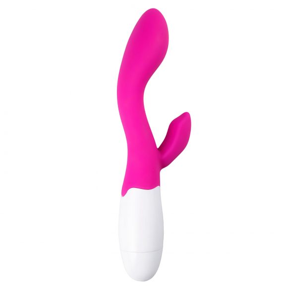 Easytoys Lily - Vibrador cónico con estímulo (rosa)