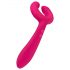 Vibrador para parejas Easytoys, recargable e impermeable (rosa)