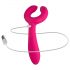 Vibrador para parejas Easytoys, recargable e impermeable (rosa)