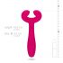 Vibrador para parejas Easytoys, recargable e impermeable (rosa)