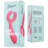 Vibrador para parejas Easytoys, recargable e impermeable (rosa)