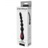 Cheeky Love - Vibrador anal recargable con perlas (negro)