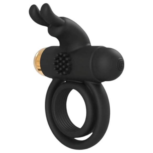 Elite Joel - Anillo vibrante recargable para placer extremo (negro)