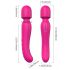 Vibrador Masajeador Rosa Cálido y Recargable Vibes of Love