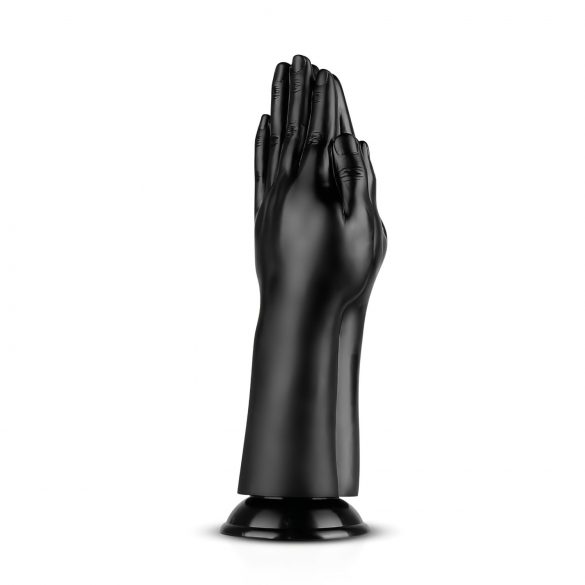 BUTTR Doble Placer - Dildo con ventosa para fisting (negro)