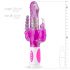 Conejo vibrador Easytoys 3 en 1 rosa