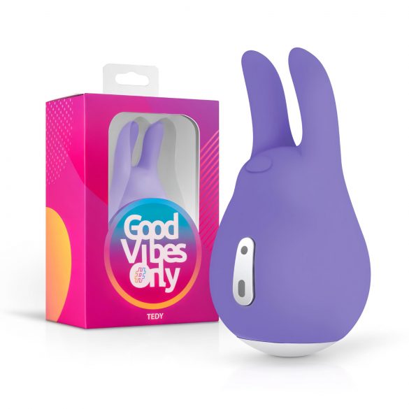 Good Vibes Tedy - Conejito Vibrador Recargable para Clítoris (Morado)