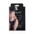 Pantyrebel tanga vibrante negro recargable (S-L)