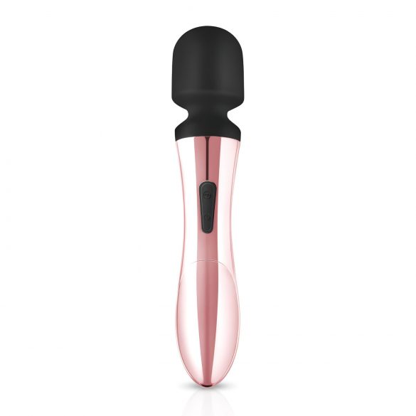 Vibrador Masajeador Curvo Rosy Gold - Recargable (Rosa Dorado)