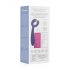 Vibrador lila a prueba de agua recargable para parejas de Easytoys