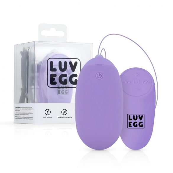 LUV EGG XL - Huevo vibrador inalámbrico lila