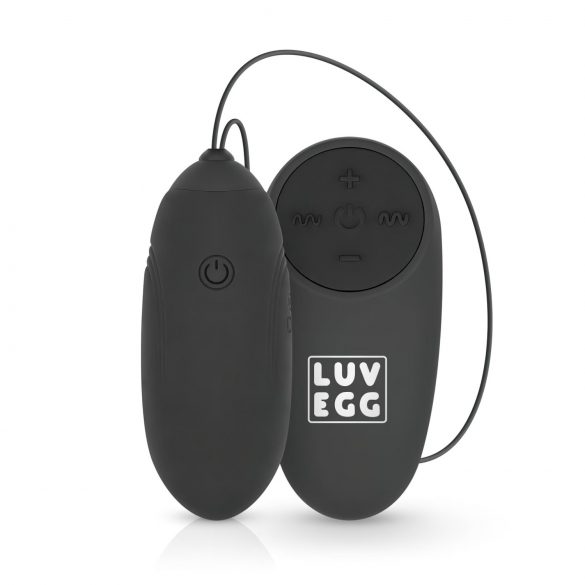 Huevo vibrador LUV inalámbrico y recargable (negro)