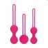 Kit de Bolas Chinas Easytoys - 3 piezas (rosa)