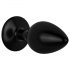 Easytoys Anal Collection - Anal Plug with Gem - S (Black)