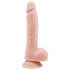 Señor Dixx 19,5cm: Dildo ventosa con testículos, natural