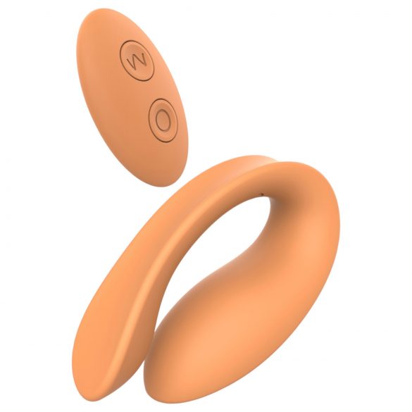 Glam - vibrador pareja inalámbrico (naranja)