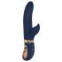 Vibrador Atropos recargable con calor (azul)