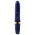 Vibrador Atropos recargable con calor (azul)