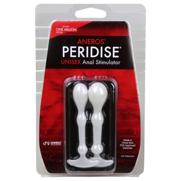 Aneros Peridise - Set de dildos anales - Blanco (2 uds)