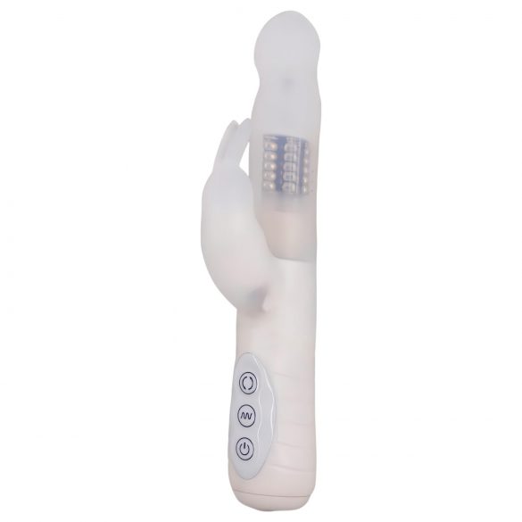 Layla Artiche - Vibrador giratorio e impermeable con brazo (blanco)