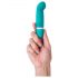 B SWISH Curve - mini vibrador G-punto impermeable (turquesa)