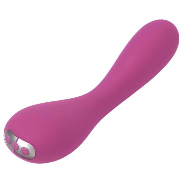 Je Joue Uma - vibrador recargable e impermeable para el punto G (rosa)