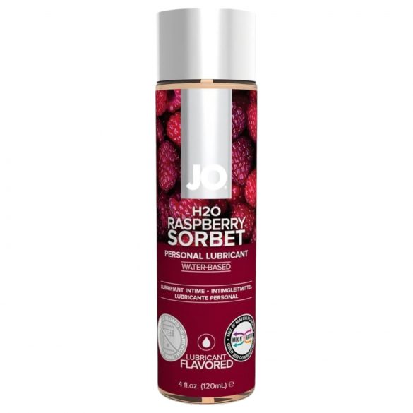 JO H2O Frambuesa Sorbete - Lubricante a base de agua (120ml)