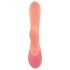 Vibrador Xena calentador, melocotón-coral, recargable.