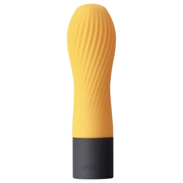 TENGA Iroha Zen - Vibrador de silicona ultra suave (amarillo)