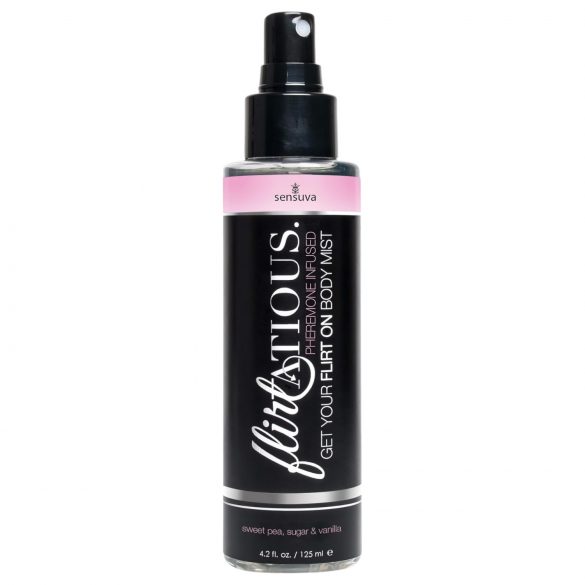 Sensuva Flirtatious - Spray corporal feromon vainilla (125ml)